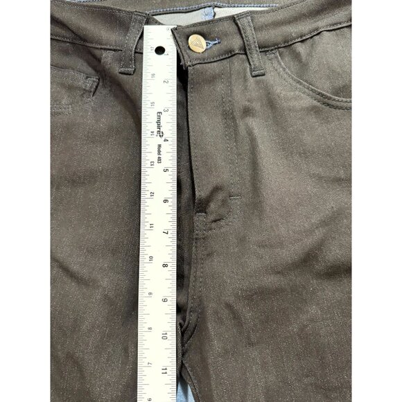 Blue Delta Chino Pants Straight Leg Mid Rise Charcoal Gray Mens Size W31 - Picture 4 of 11